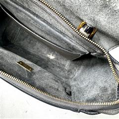 Celine Micro Belt Bag Gray Leather Handbag Shoulder Crossbody